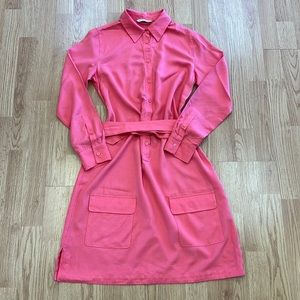 Soft Surroundings Shirt Belt Dress Sz XS